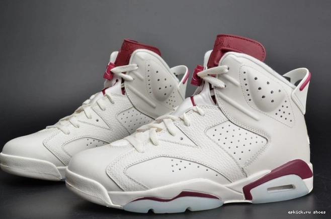 Rep Maroon white 384664-116 Air Jordan 6 Retro 0729